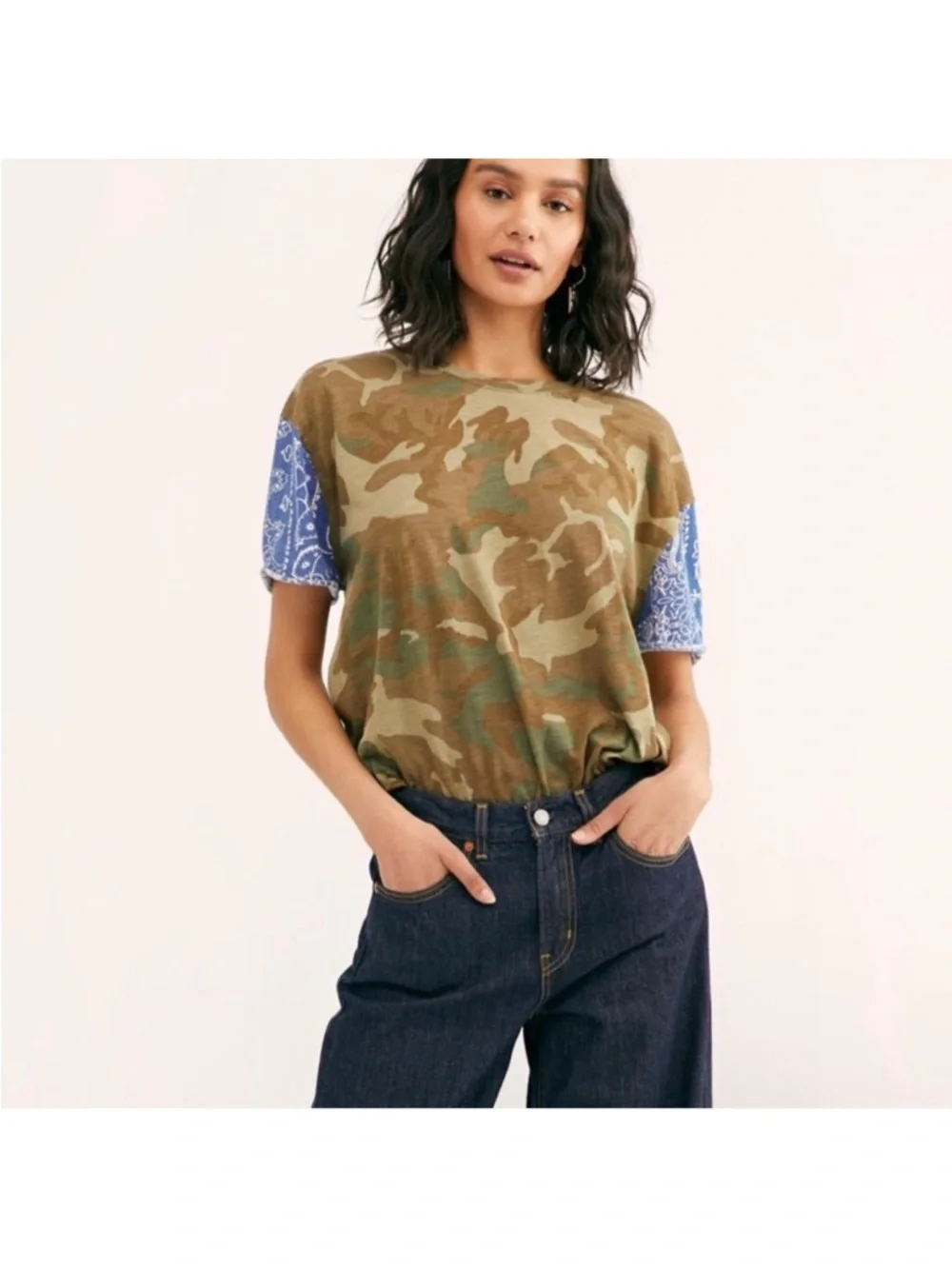 We the Free‎ Clarity Camo Bandana T-shirt